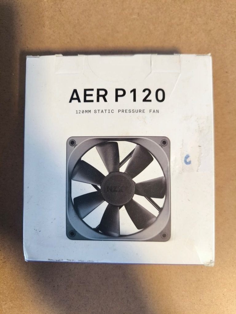 NZXT Aer P, 120mm Ventilator, Computers en Software, Computerkoelers, Ophalen of Verzenden, Nieuw, Luchtkoeling
