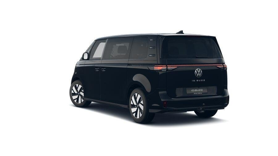 Volkswagen ID. Buzz Pro Limited Edition Plus 286pk 86 kWh LW, Auto's, Achterwielaandrijving, Zwart, 7 stoelen, Zwart