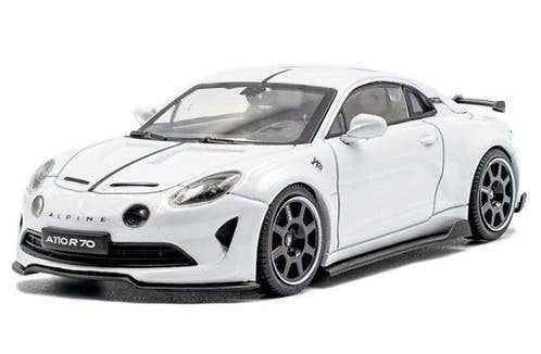 Alpine A110 Radicale 70 '24, wit / 1:43 / Solido, Solido, Solido, Rue de L' Ecusson 2, 56120 Josselin France, Nieuw
