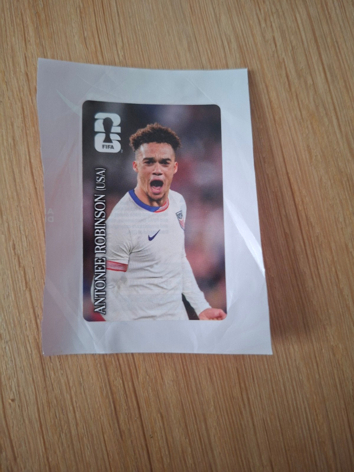 Coca Cola FIFA sticker Antonee Robinson USA, Verzamelen, Ophalen of Verzenden