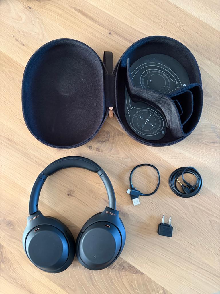 Sony WH-1000XM4 Draadloze Noise-Cancelling Koptelefoon, Ophalen of Verzenden, Zo goed als nieuw, Over oor (circumaural), Sony