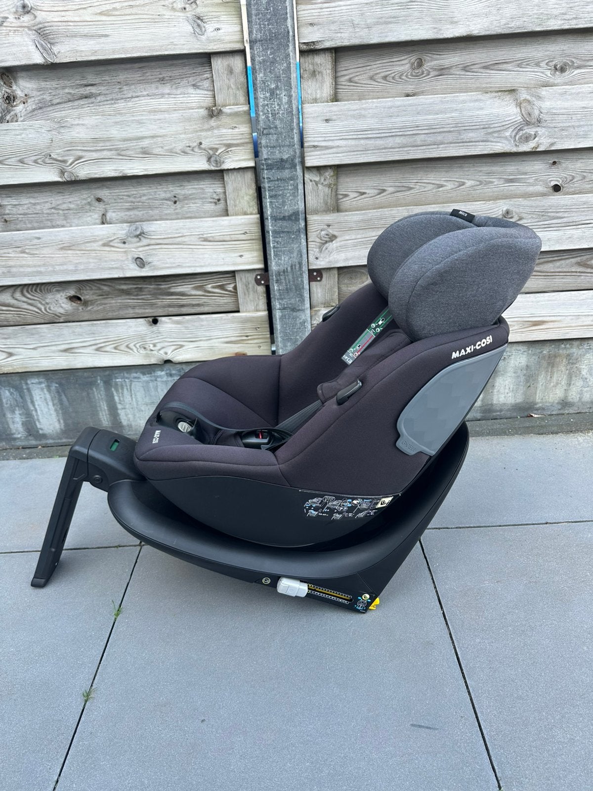 Maxi Cosi Mica autostoel zeer netjes!, Ophalen, Verstelbare rugleuning, Gebruikt, 0 t/m 18 kg