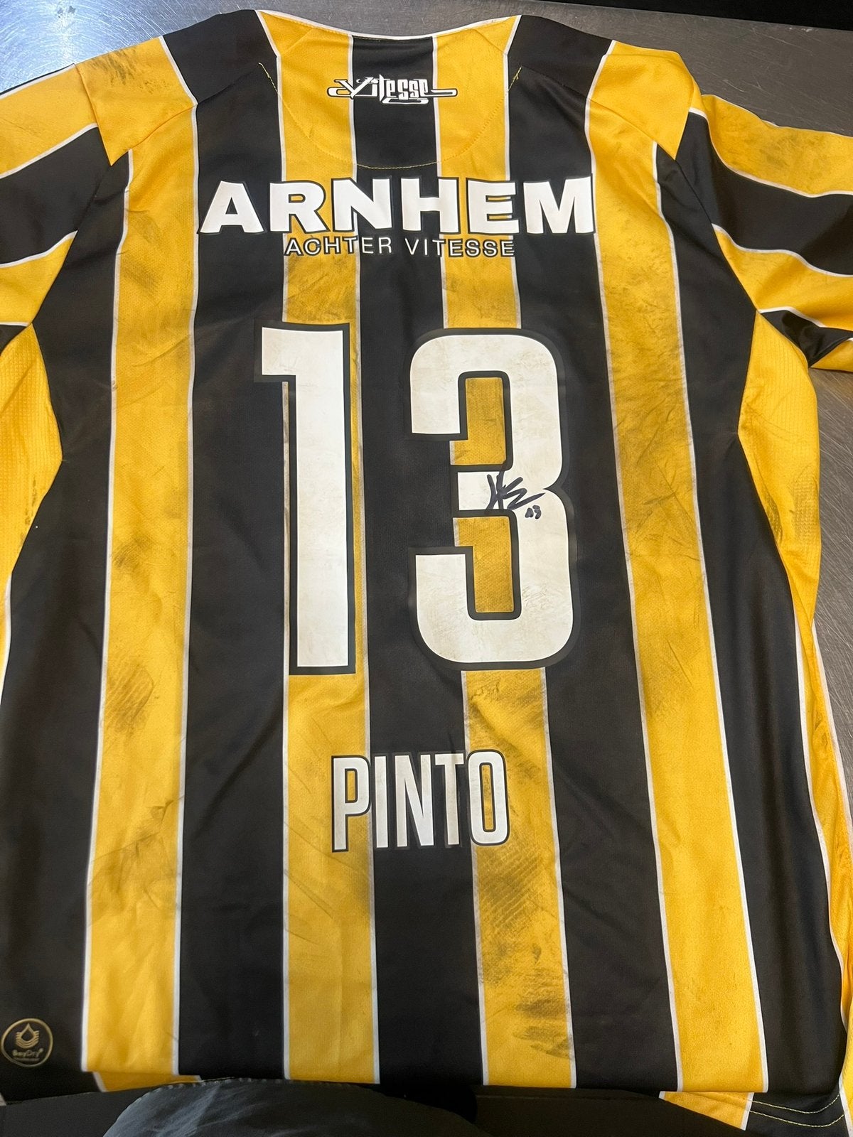 Matchworn vitesse Pinto seizoen 2025-2026, Ophalen of Verzenden, Zo goed als nieuw, Vitesse, Shirt