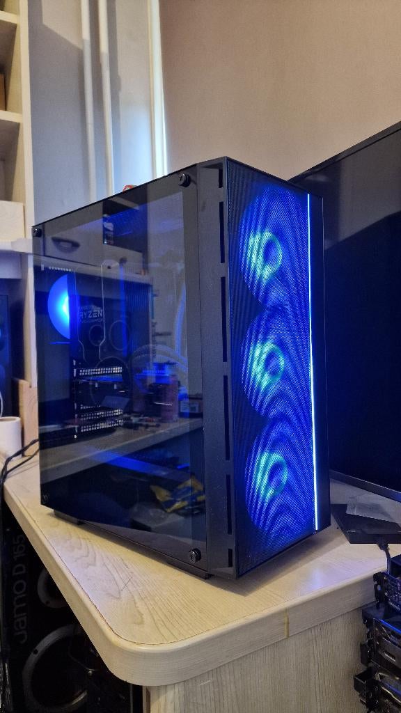 Game pc Ryzen Threadripper 1950x 32GB RAM RX5700XT 1TB + 2TB, Computers en Software, Zelf gebouwde pc, Virtual Reality, Ophalen of Verzenden