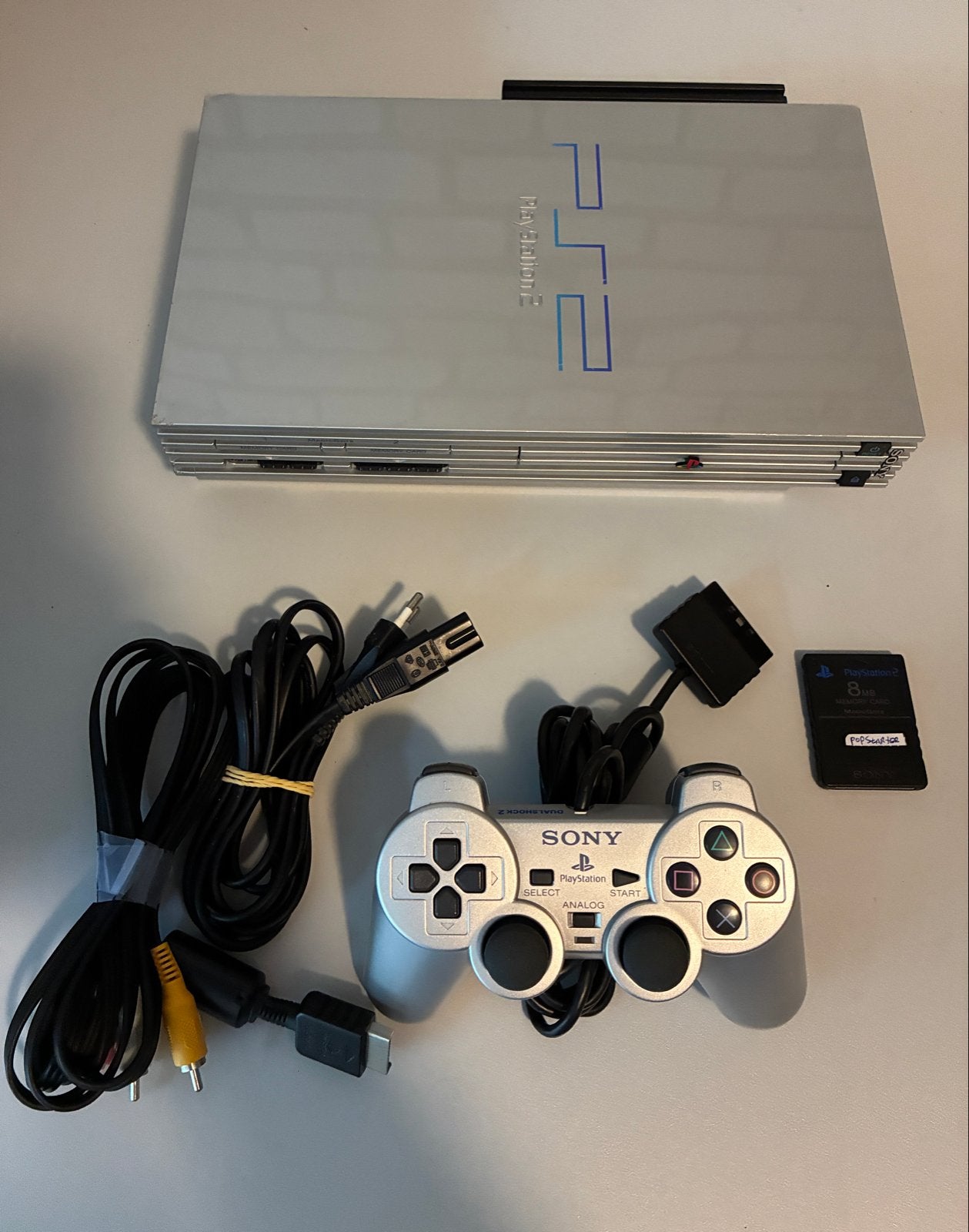 PlayStation 2 Phat met 500GB HDD met uitbreiding, Met games, Phat, Ophalen of Verzenden, Zo goed als nieuw