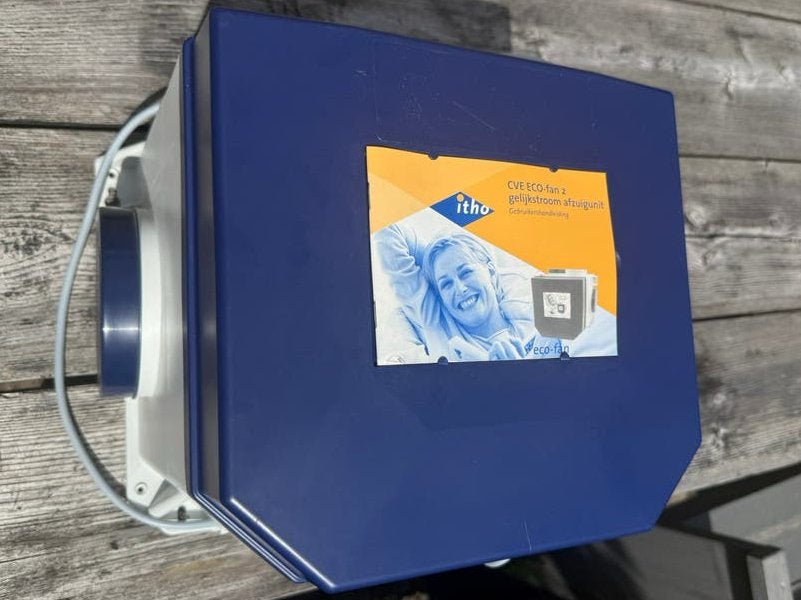 ITHO CVE ECO 2E inclusief RFT Afstandsbediening., Ophalen of Verzenden, Gebruikt, Afzuiger