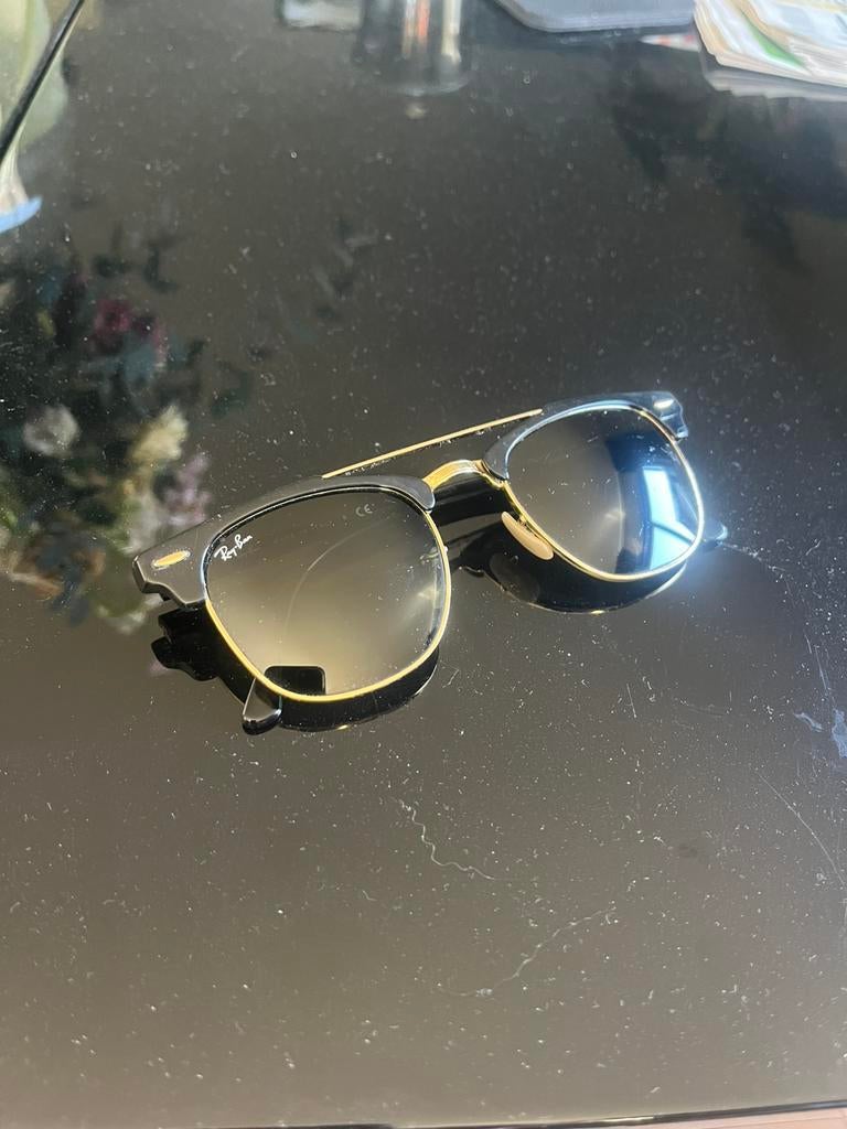 Ray-Ban Clubmaster Double Bridge (modelcode RB3816), Sieraden, Tassen en Uiterlijk, Zonnebrillen en Brillen | Heren, Gebruikt