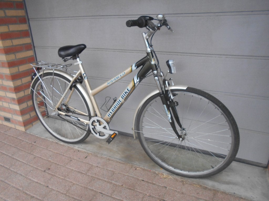 Originele Advanced Hybride, ALLES WERKT 100% PERFECT, Versnellingen, Zo goed als nieuw, 53 tot 57 cm, Ophalen