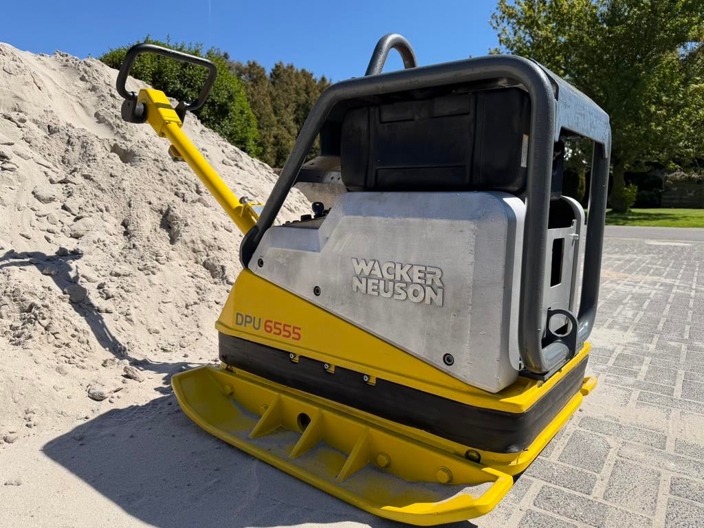 Wacker Neuson trilplaat DPU 6555 (8-2010), Tuin en Terras, Hand-tuingereedschap, Gebruikt, Ophalen