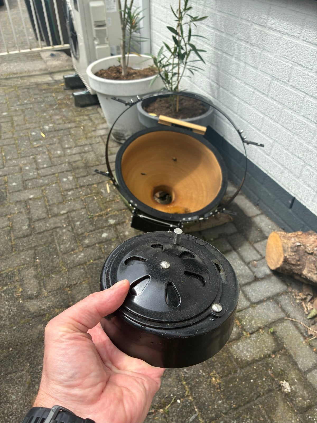 Bonfire Kamado Large Sligro -  bbq deksel, Ophalen of Verzenden, Zo goed als nieuw