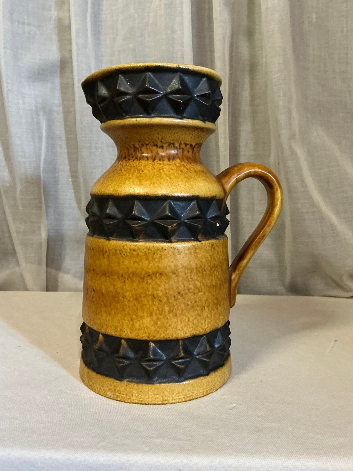 Vintage oorvaas West Germany ,Uebelacker keramiek, Ophalen of Verzenden
