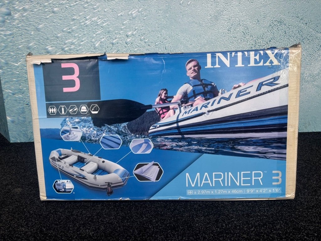 Intex Mariner 3 Opblaasboot | Nergens goedkoper!, Ophalen, 8431 NA, Buurstede 17, Wellness4Fun, Nieuw
