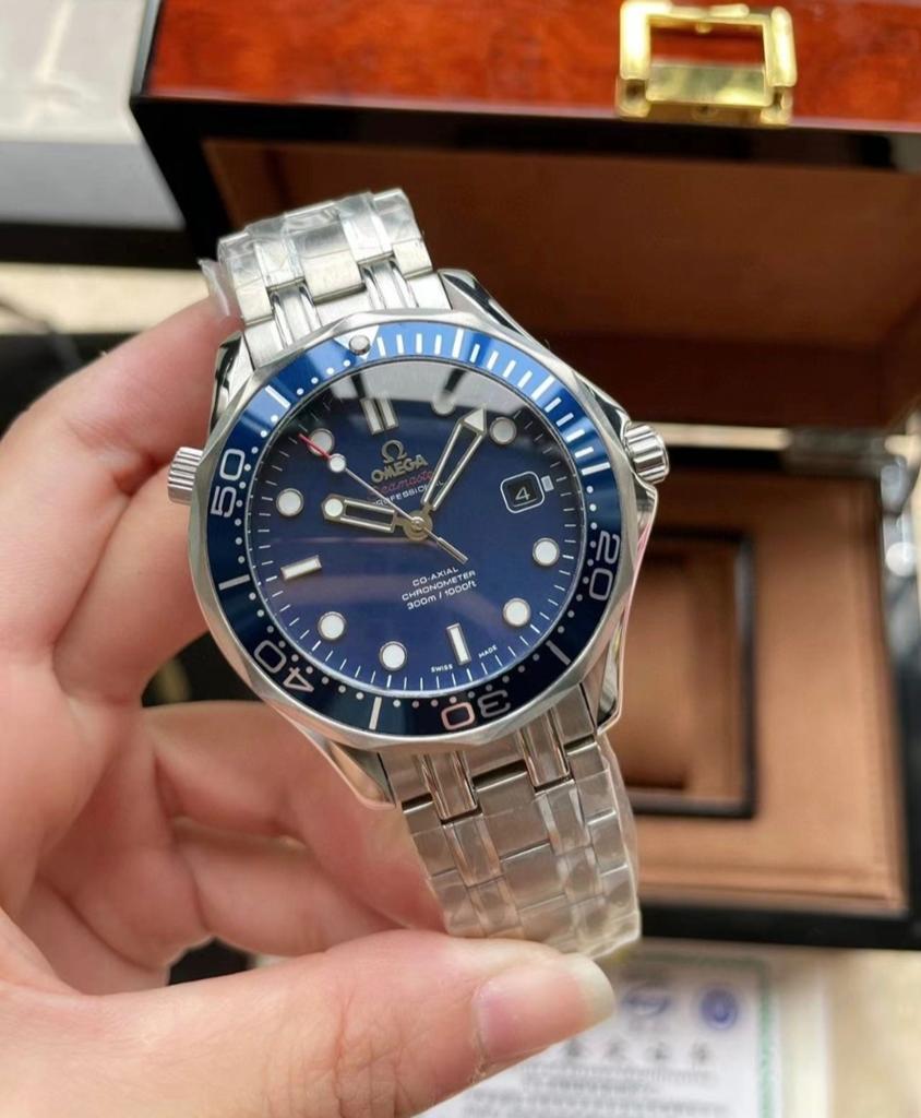 Omega Seamaster, Sieraden, Tassen en Uiterlijk, Horloges | Heren, Staal, Staal, Polshorloge, Ophalen of Verzenden