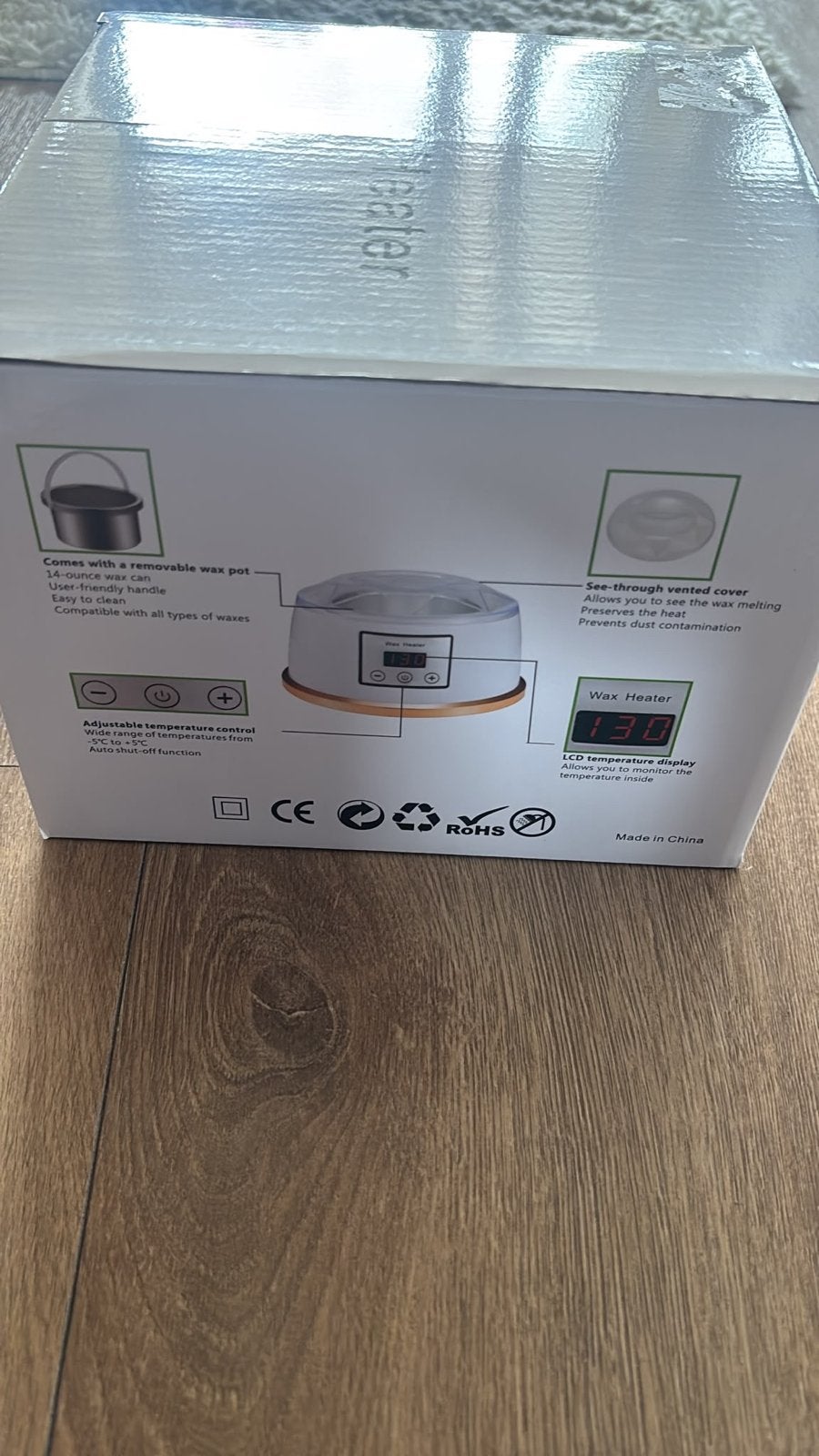 Nieuwe Wax Heater - Ongebruikt in doos, Ophalen of Verzenden, Nieuw, Overige typen