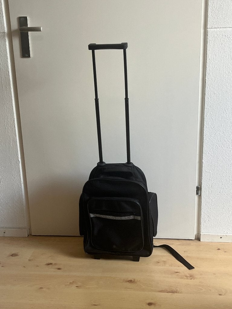 koffers handbagage, Wieltjes, Overige materialen, Minder dan 50 cm, Ophalen of Verzenden