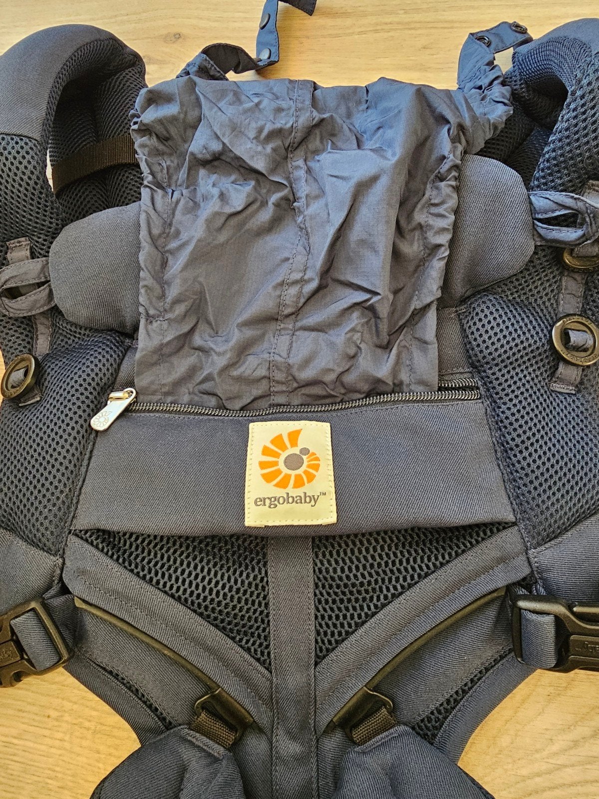 Ergobaby Omni 360 Cool Air Draagzak - Midnight Blue, Kinderen en Baby's, Overige merken, BCS360PMIDBLU, Ergobaby, Ophalen of Verzenden