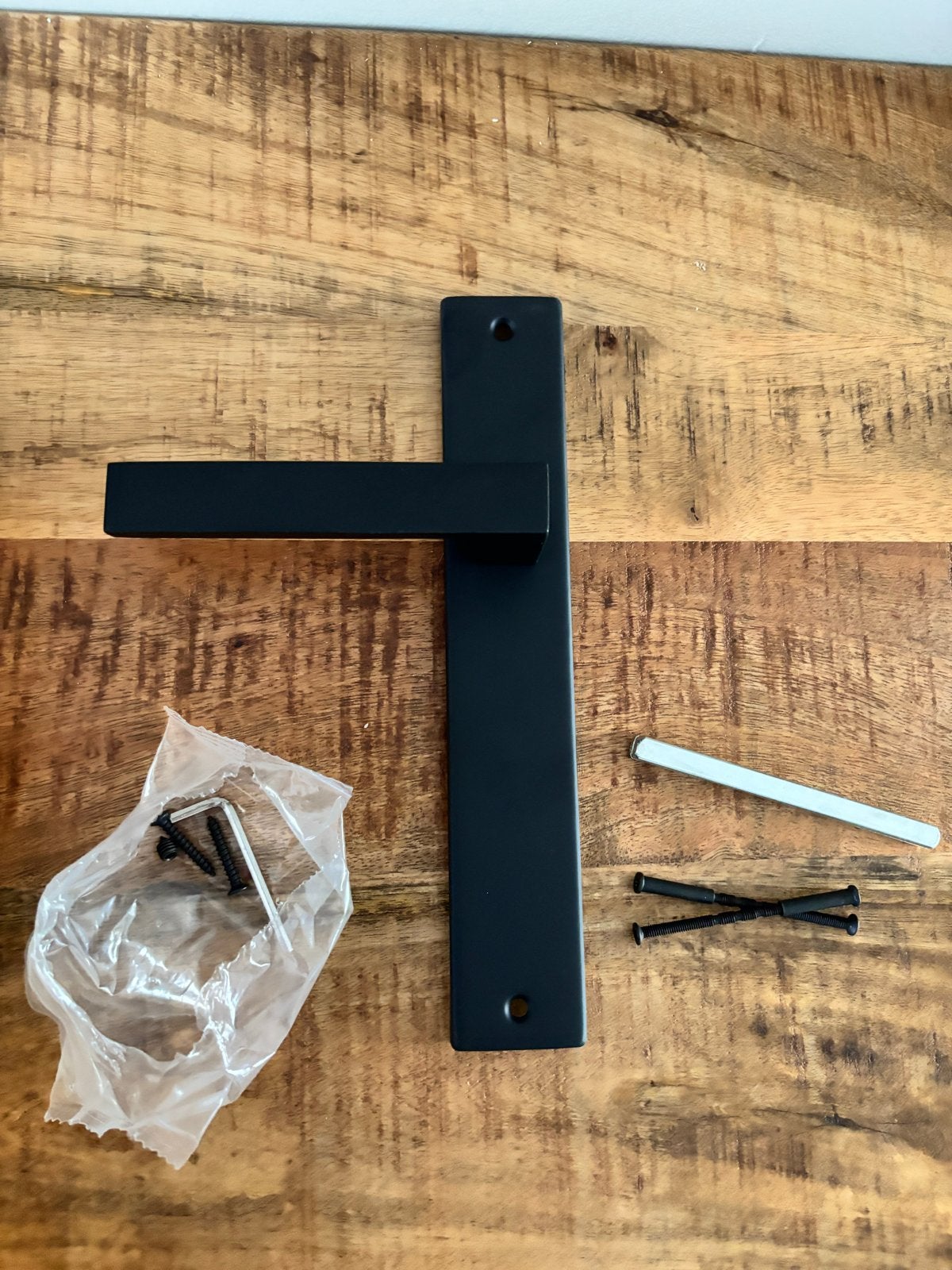 Nieuwe zwarte deurklink - Modern design, Minder dan 80 cm, Binnendeur, Minder dan 200 cm, Nieuw