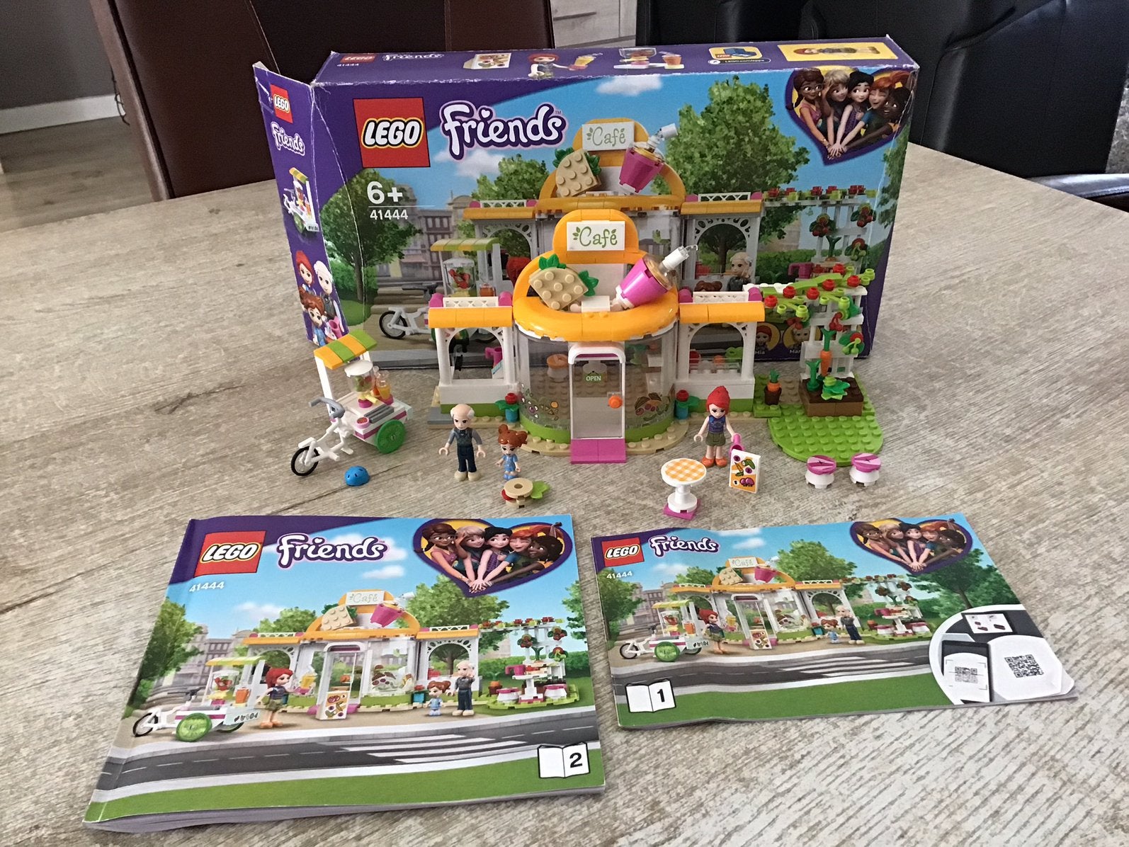 Lego friends Biologisch cafe  41444 + DOOS, Ophalen of Verzenden, Zo goed als nieuw