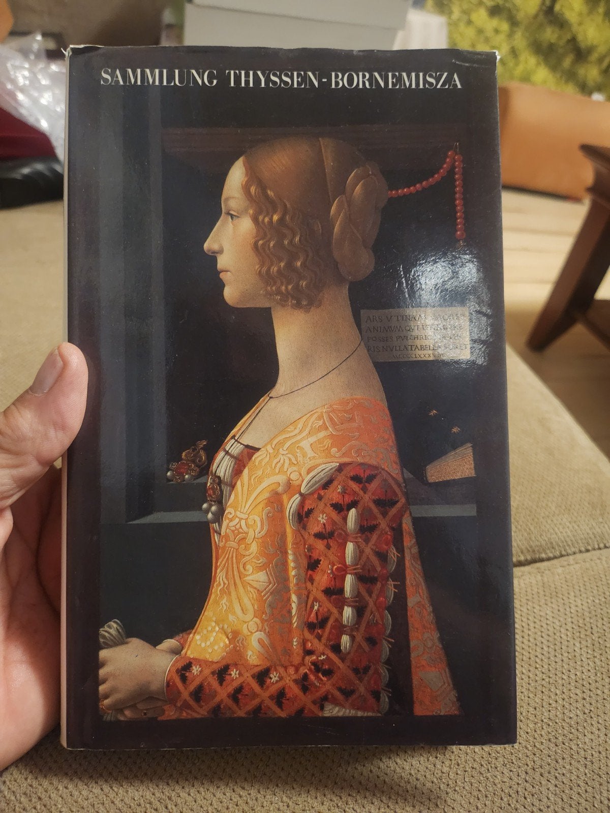 Sammlung Thyssen-Bornemisza - Kunstcatalogus, Ophalen of Verzenden, Zo goed als nieuw, Overige onderwerpen, Caroline de Watteville