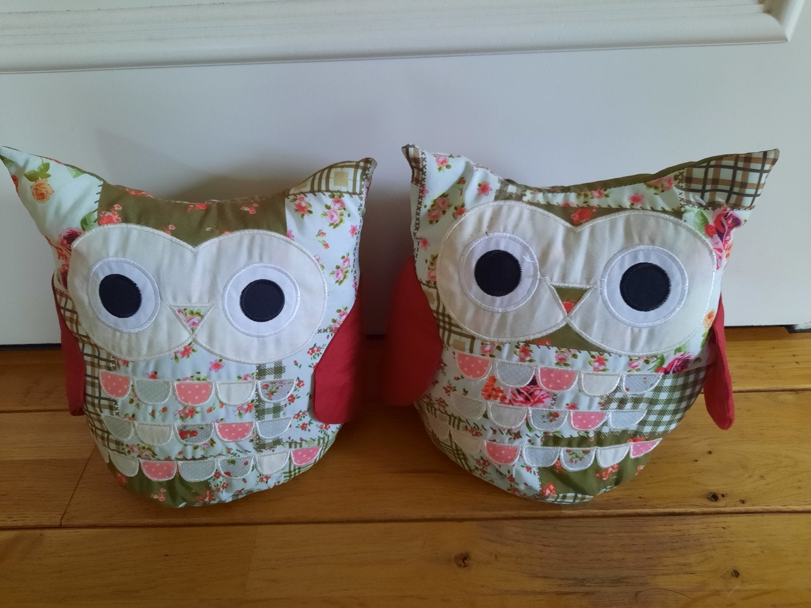 Set van 2 decoratieve uilen uil, Ophalen of Verzenden, Zo goed als nieuw, Binnen