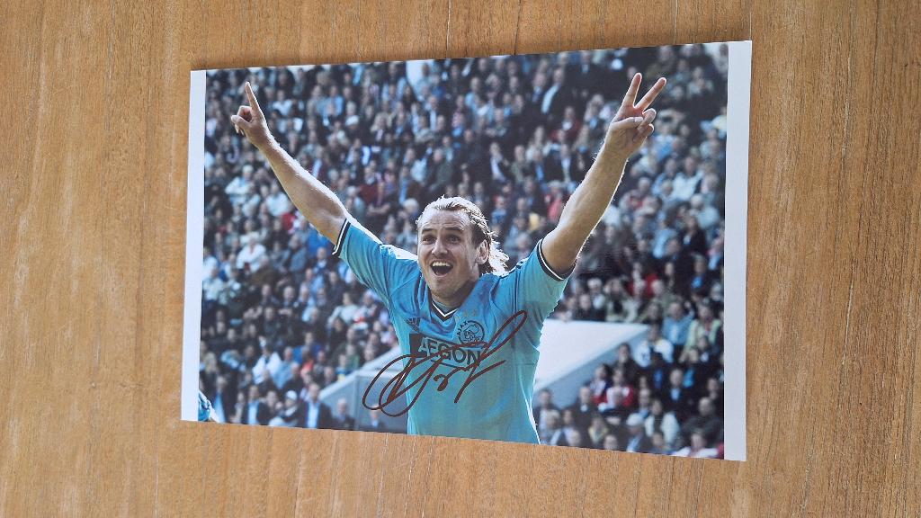 Foto 20x30 cm met handtekening; Dimitry Bulykin # Ajax, Ophalen of Verzenden, Nieuw, Ajax, Overige typen