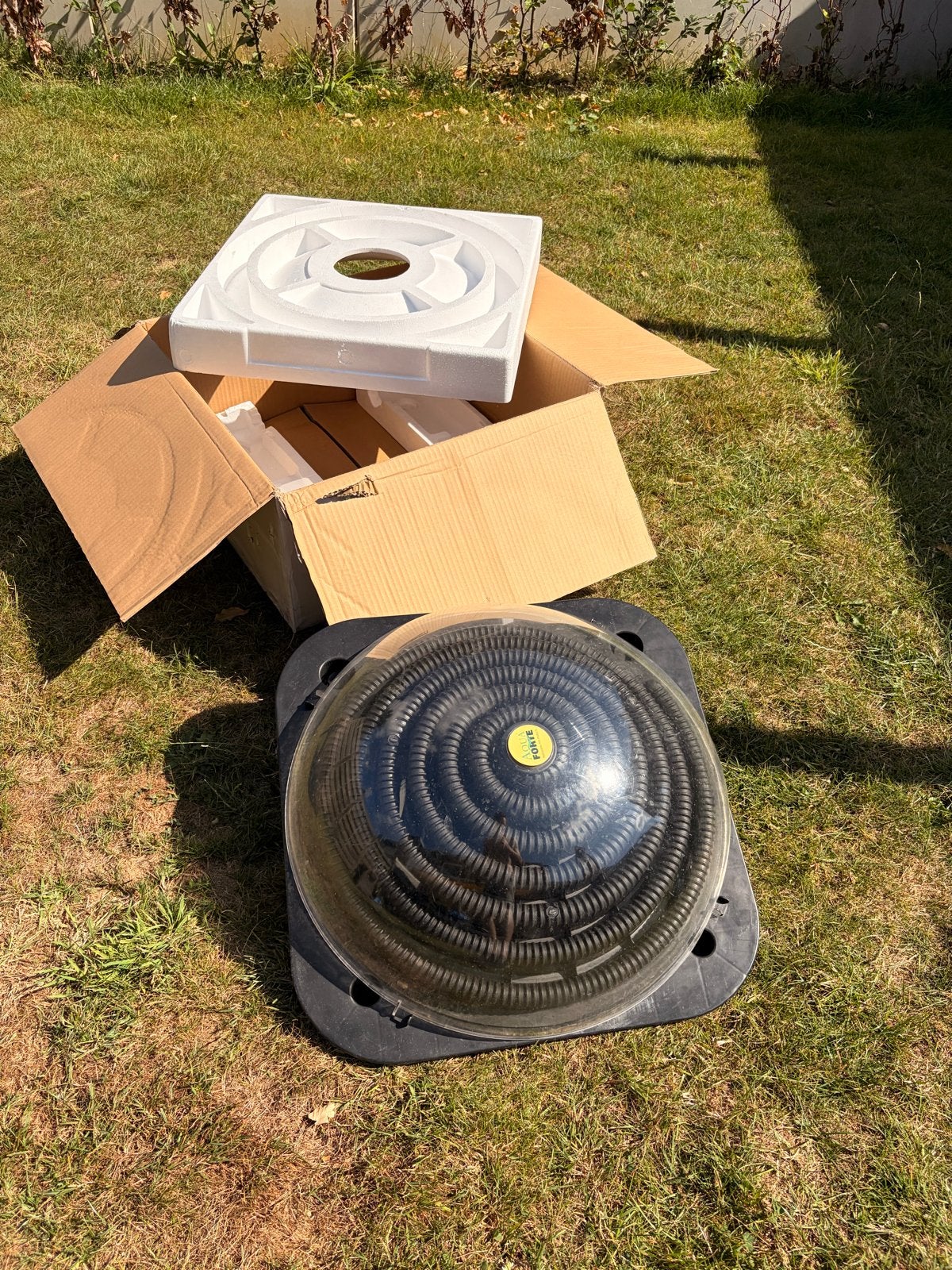Aqua Forte Solar Heater - Rond (Zo goed als nieuw), Ophalen, Zo goed als nieuw, Verwarming