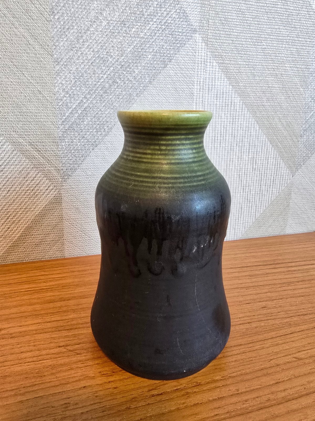 Vintage Steuler Fat Lava vaas - Mid-century keramiek, Ophalen of Verzenden