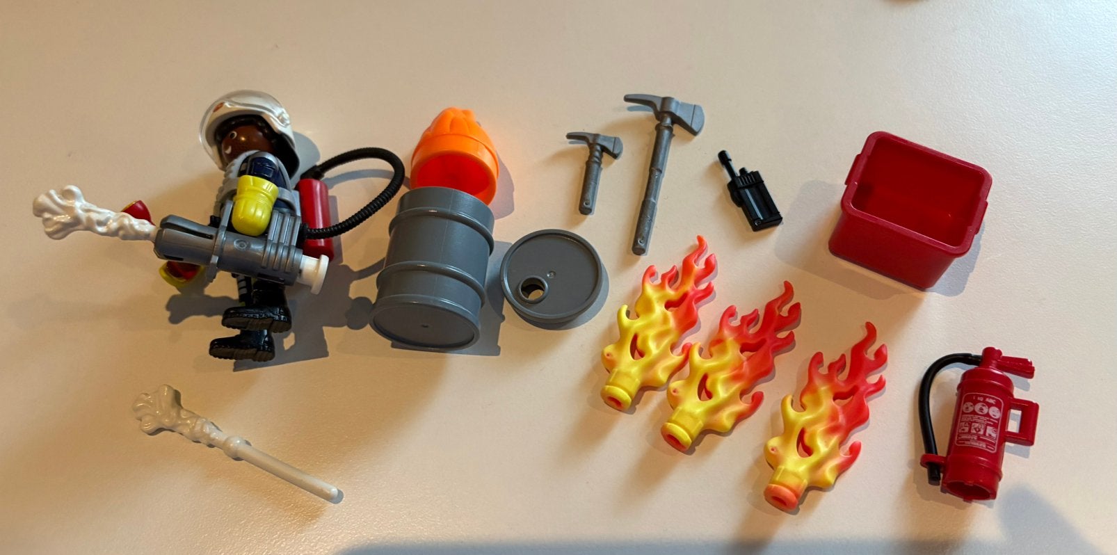 Playmobil City Action - brandweerman (70291), Complete set, Ophalen of Verzenden, Zo goed als nieuw, City action