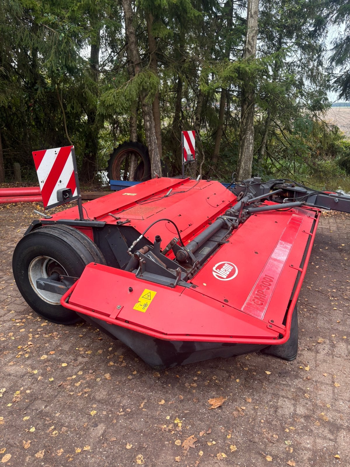 Vicon cmp 3001 getrokken maaier, Ophalen, Weidebouw