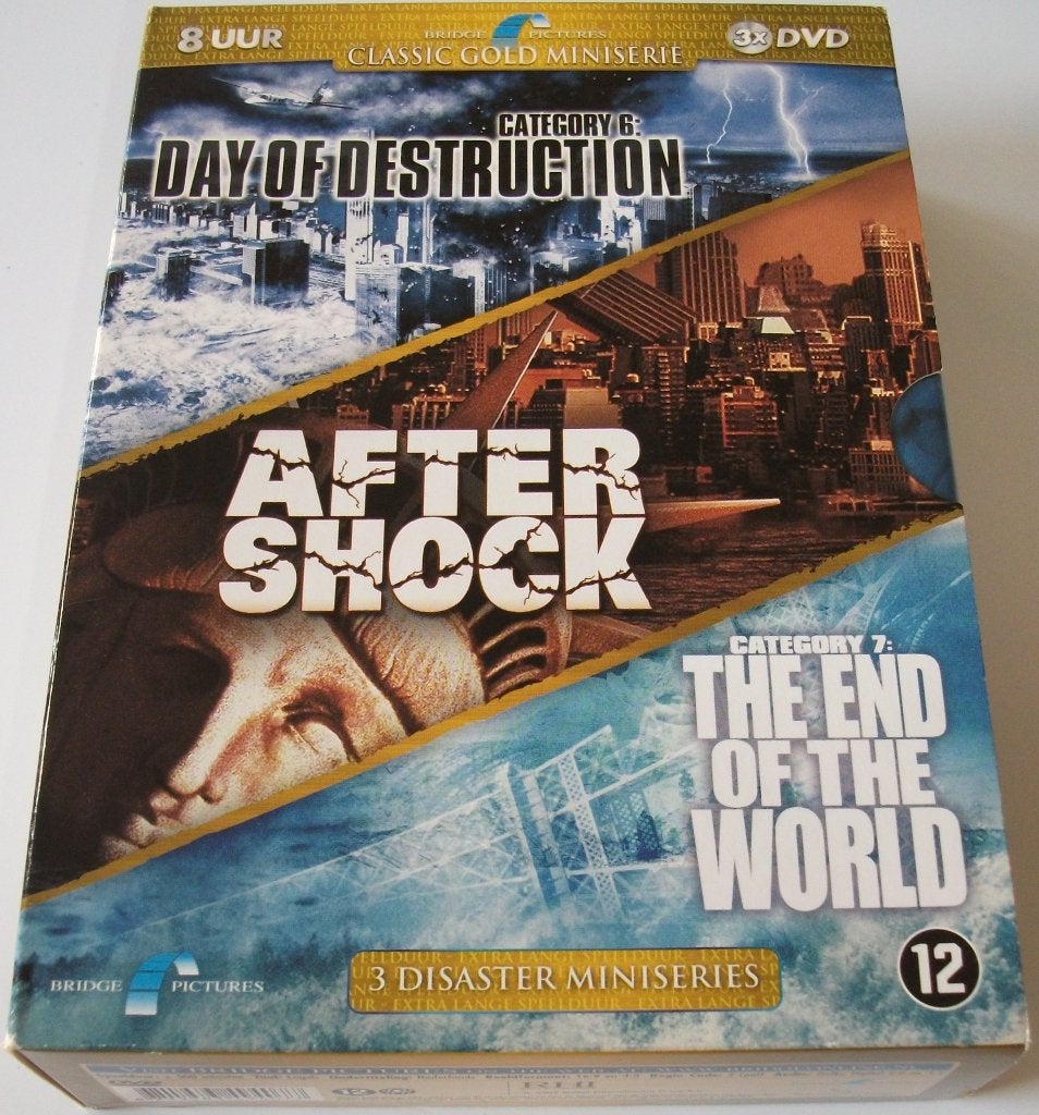 Film-Box *** DISASTER MINI-SERIES *** 3-Disc Boxset, Cd's en Dvd's, Engels, Speciale editie, Nederlands, Ophalen of Verzenden