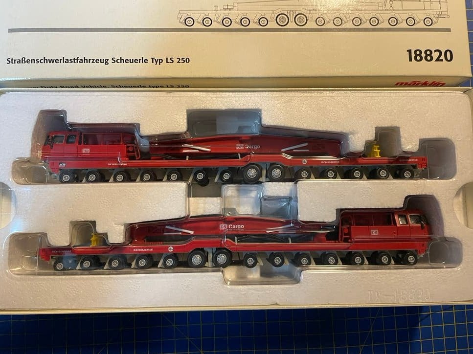 Marklin 18820 Wegvoertuig Zware lasten NIEUW, Hobby en Vrije tijd, Modeltreinen | H0, Wisselstroom, Verzenden, Overige typen, Nieuw