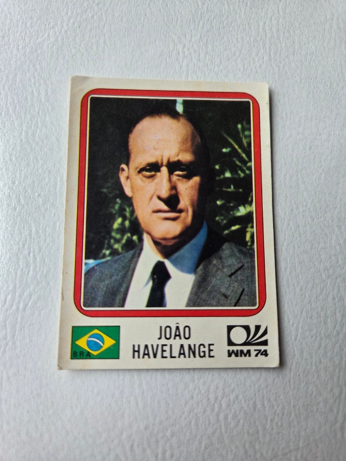 Panini WK 74, Ophalen of Verzenden, Zo goed als nieuw, Sticker