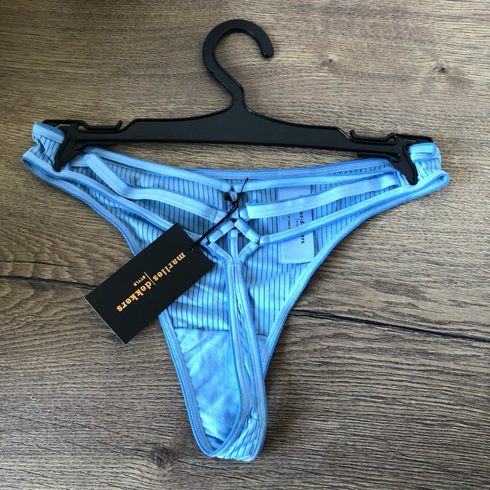 Marlies Dekkers String Serene Blue Maat S, Ophalen of Verzenden, Blauw, String