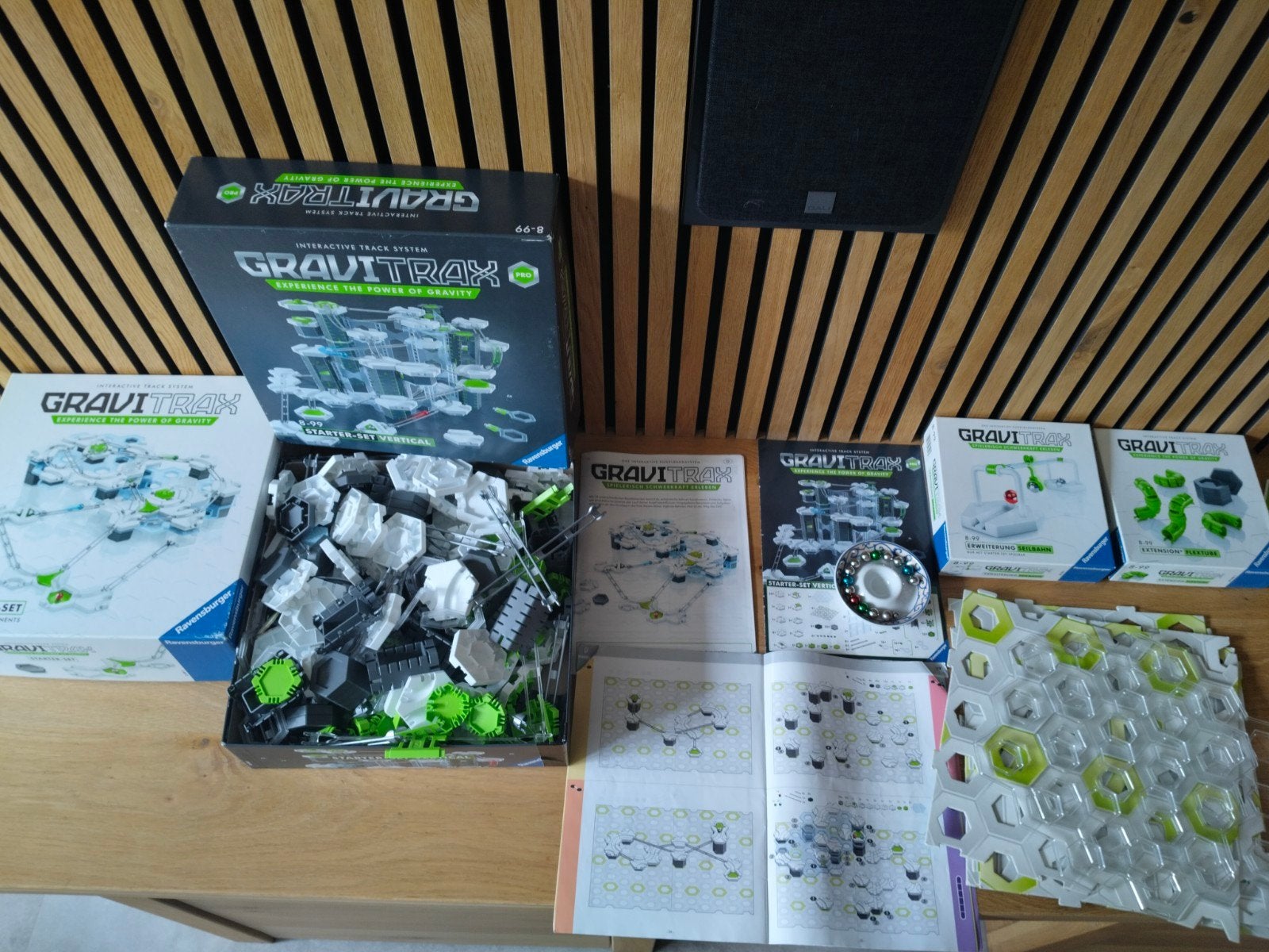 GraviTrax Starter Set Vertical & Uitbreidingen, Ophalen of Verzenden, Zo goed als nieuw, Overige merken