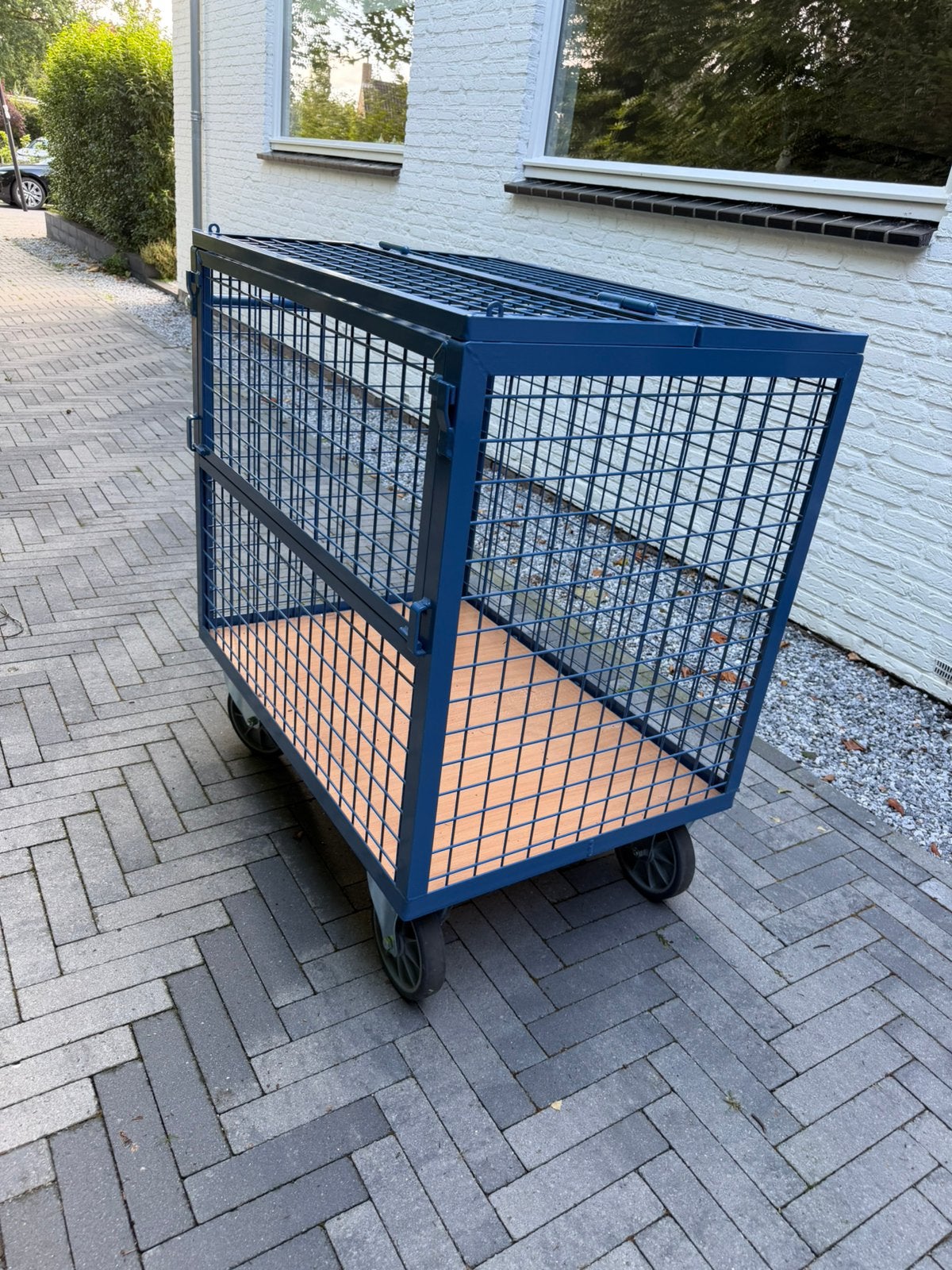 Fetra magazijnwagen / rolcontainer 600kg –  2023 – als nieuw, 100 liter of meer, Ophalen, Zo goed als nieuw, Transportkar
