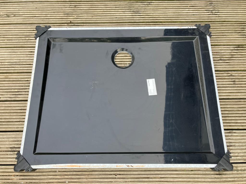 Nieuw! Douchebak en douchewand(glas), Ophalen, Nieuw, Glas, Douche