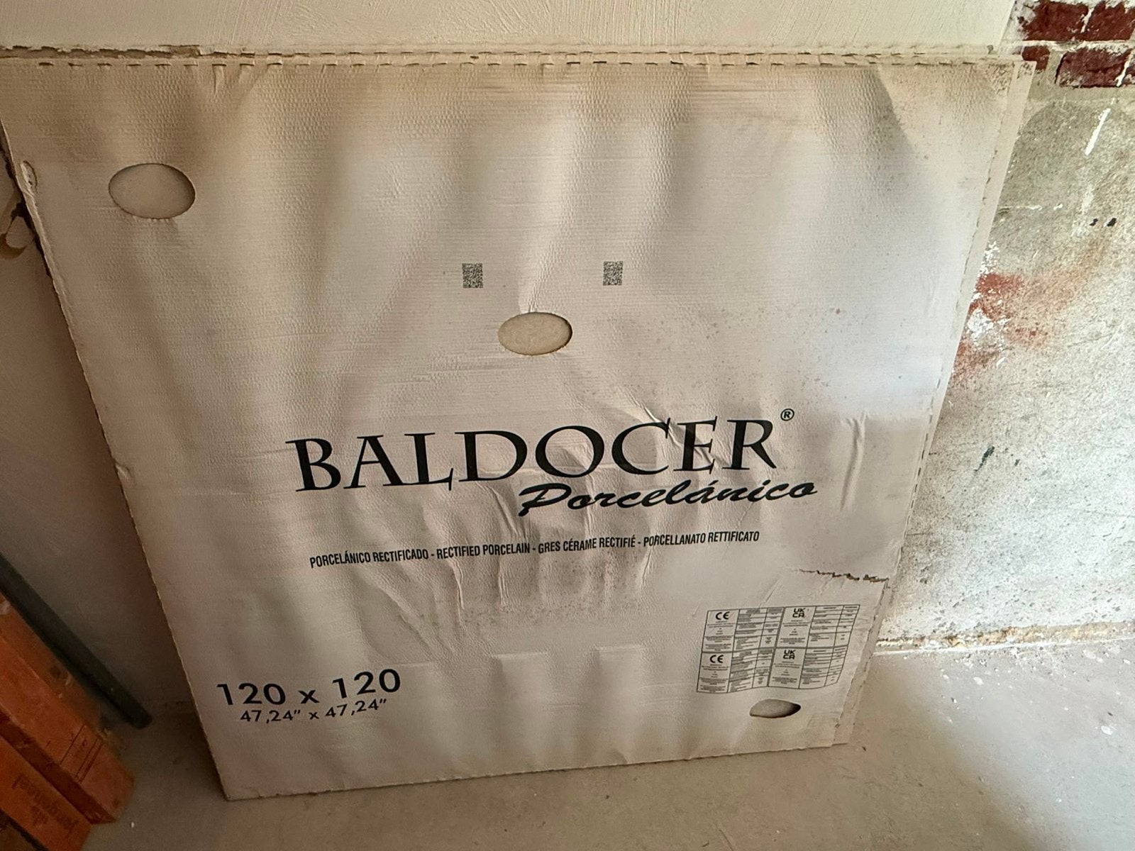 Baldocer Porcelánico Vloertegels 120x120 cm, Doe-het-zelf en Verbouw, Tegels, Ophalen, 60 cm of meer, Keramiek, Nieuw