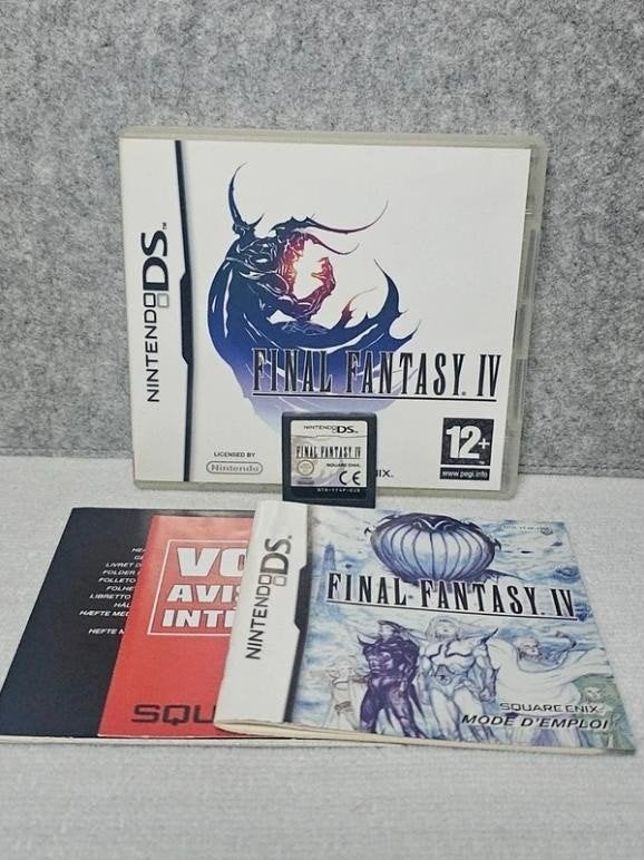 Final Fantasy IV - Nintendo DS - compleet, Franse doos, 1 speler, Ophalen of Verzenden, Zo goed als nieuw, Role Playing Game (Rpg)