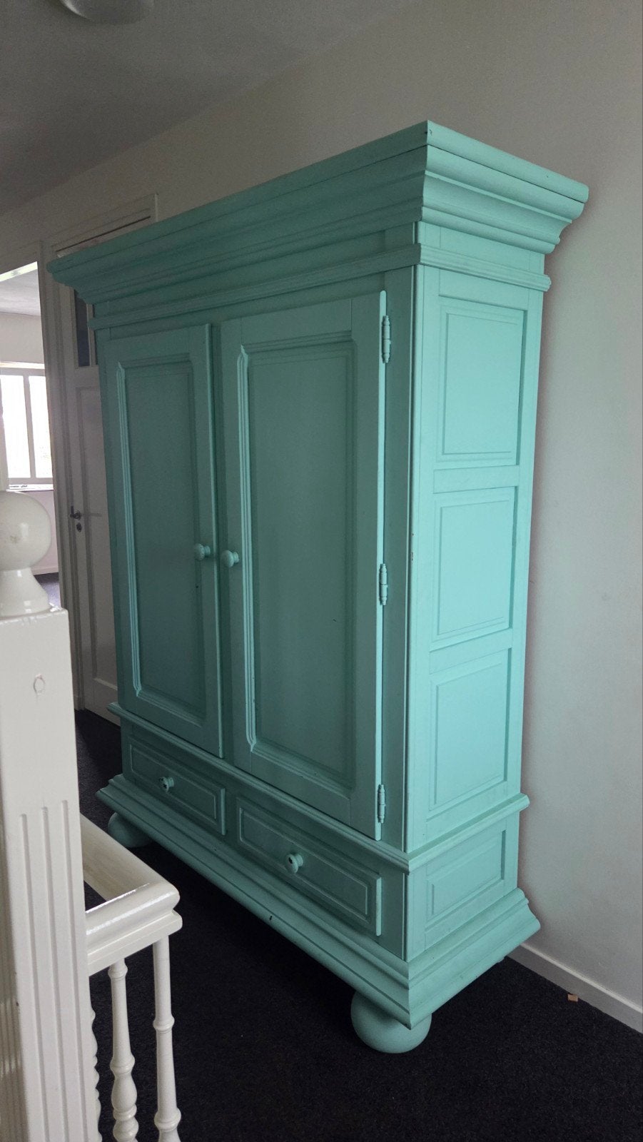 Grote zware kledingkast., Ophalen, Gebruikt, 50 tot 75 cm, 150 tot 200 cm