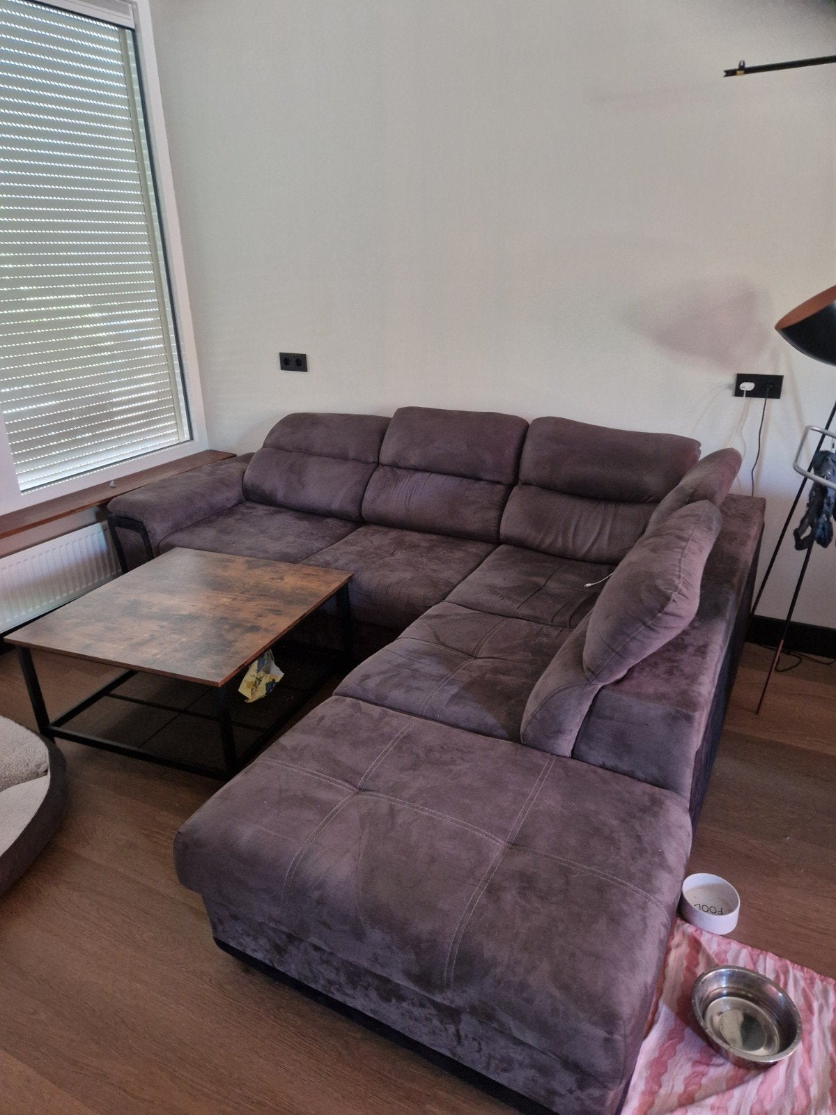 Comfortabele hoekbank met opbergruimte, Ophalen, Modern, Comfortabel, 250 tot 300 cm, Gebruikt