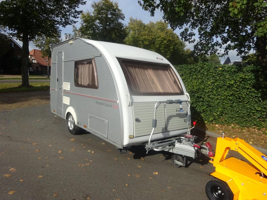 Kip Kompakt 37 EKV Special!!, Caravans en Kamperen, Kip, Tot en met 2, Bedrijf, Lengtebed