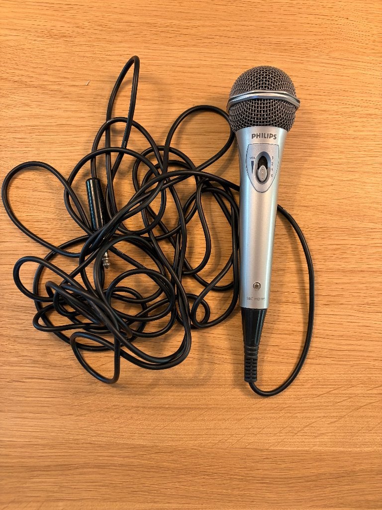 Beyerdynamic  TG-X58  en  Philips SBC MD195  mircrofoon, Muziek en Instrumenten, Microfoons, Ophalen of Verzenden, Zo goed als nieuw