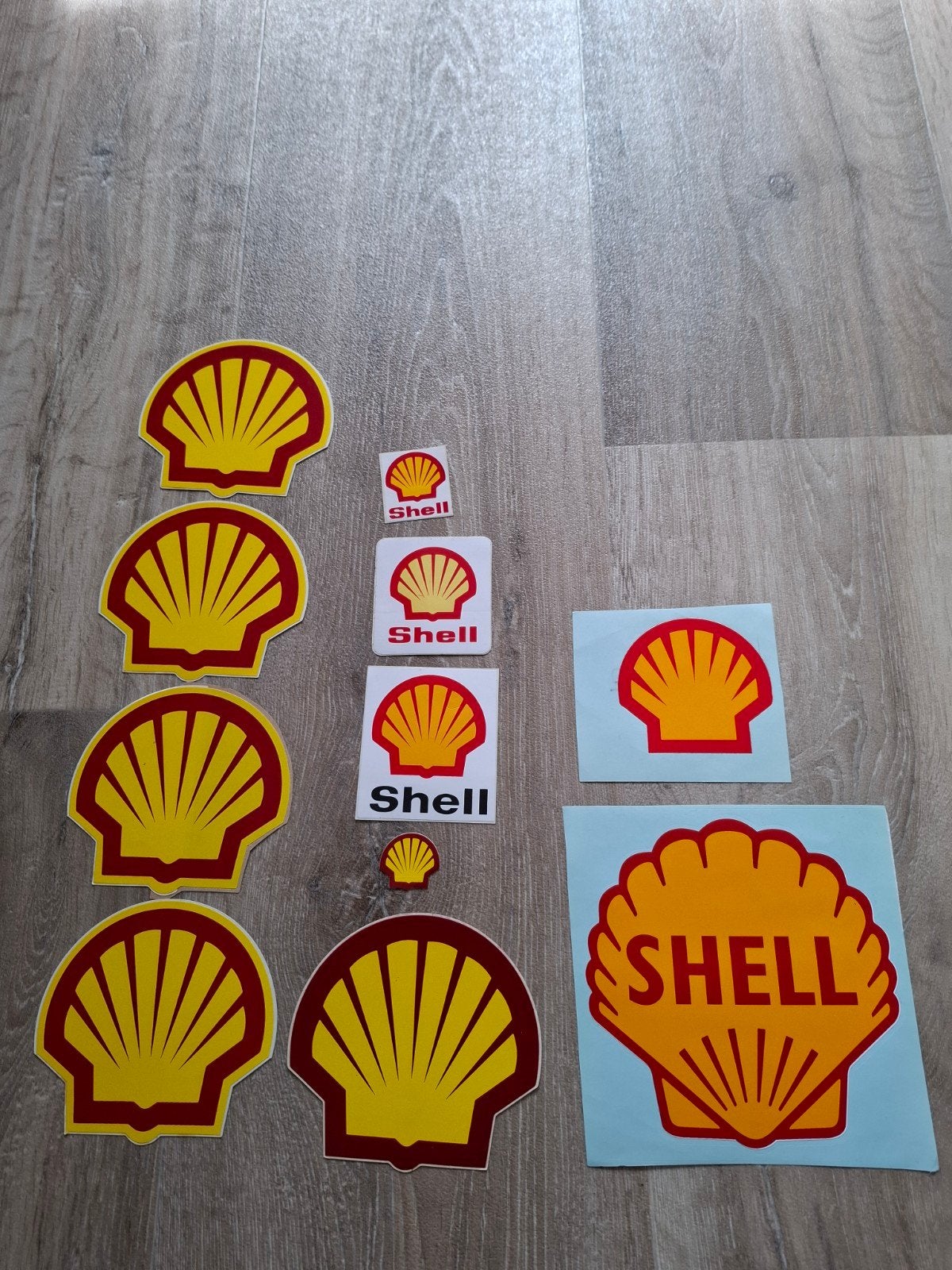 stickers Shell, Ophalen of Verzenden, Zo goed als nieuw, Merk