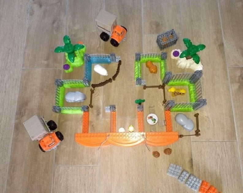 Abrick dierentuin, zoo, gratis stal, Ophalen of Verzenden, Gebruikt