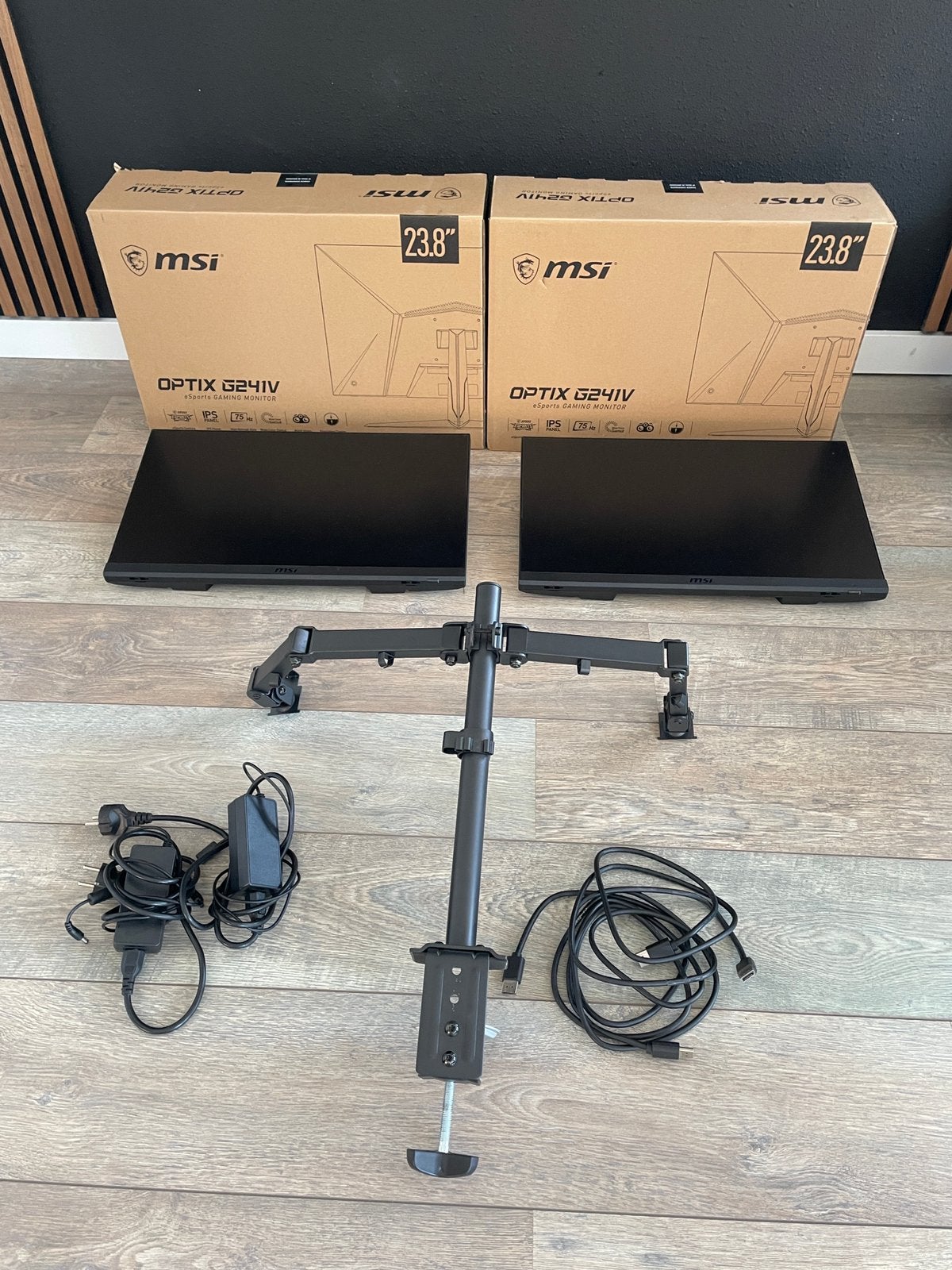 MSI Optix G241V E2 24 inch E-Gaming Monitoren Beeldscherm, Computers en Software, Monitoren, Gaming, IPS, Full HD, Ophalen of Verzenden