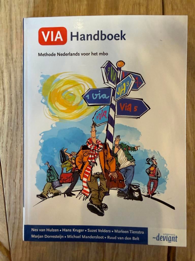 VIA Handboek Methode Nederlands voor het mbo, Boeken, Ophalen, Alpha, Gelezen, MBO