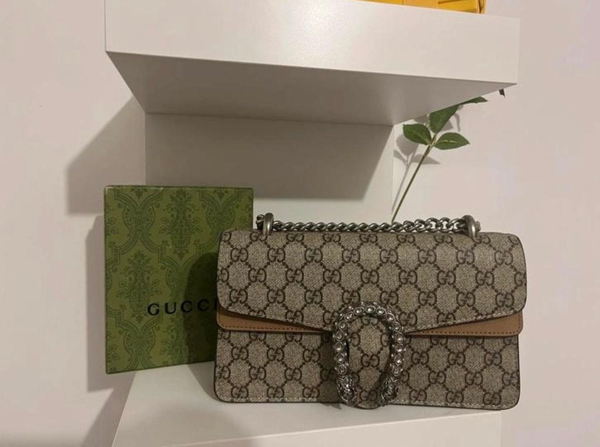 Gucci Dionysus tas, Ophalen of Verzenden, Nieuw, Bruin, Schoudertasje