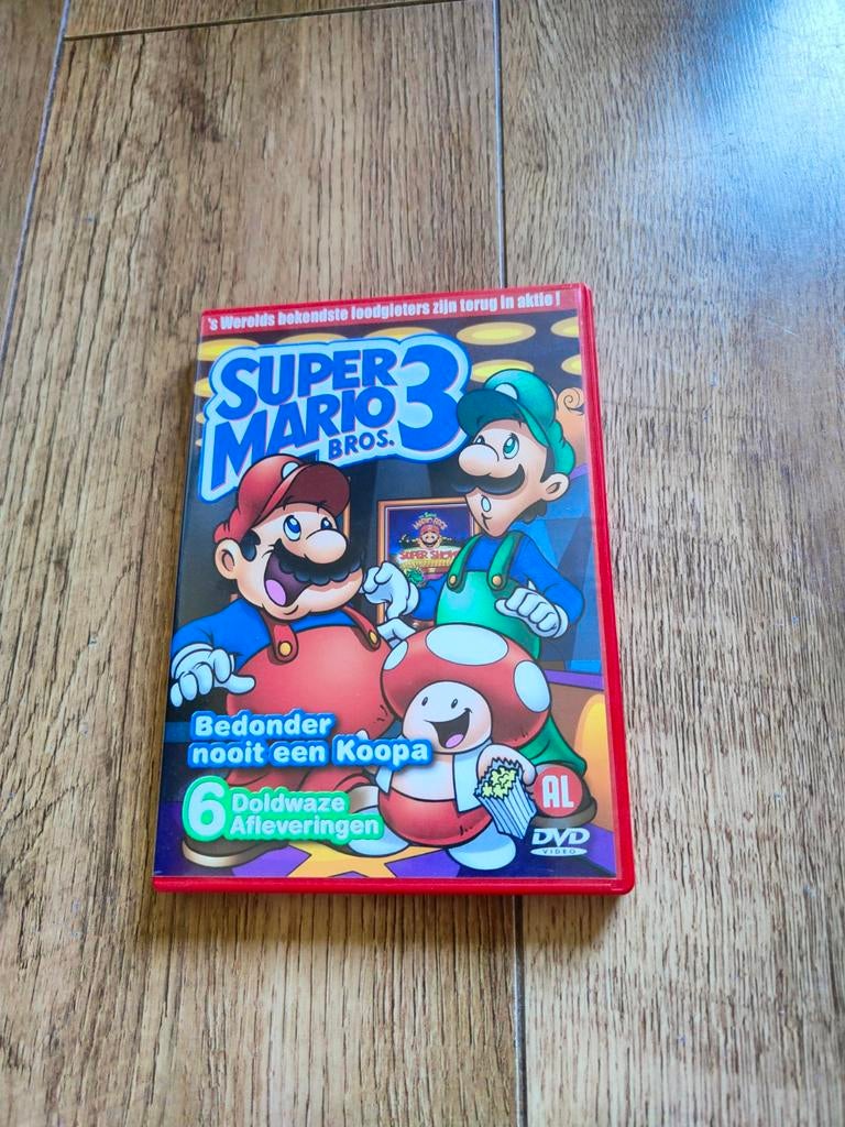 Dvd Super Mario Bros 3 - Bedonder Nooit Een Koopa, Ophalen of Verzenden, Zo goed als nieuw