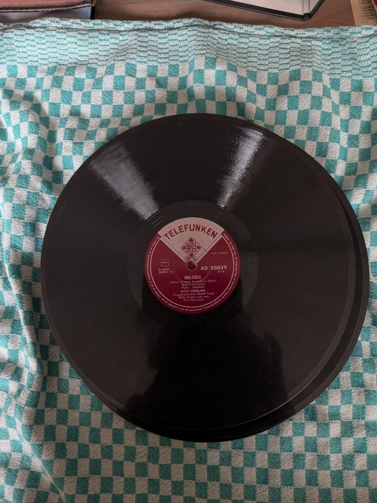 Vintage Telefunken en Victory 78 toeren platen - Diverse, Cd's en Dvd's, Vinyl | Overige Vinyl, Ophalen of Verzenden, Voor 1960