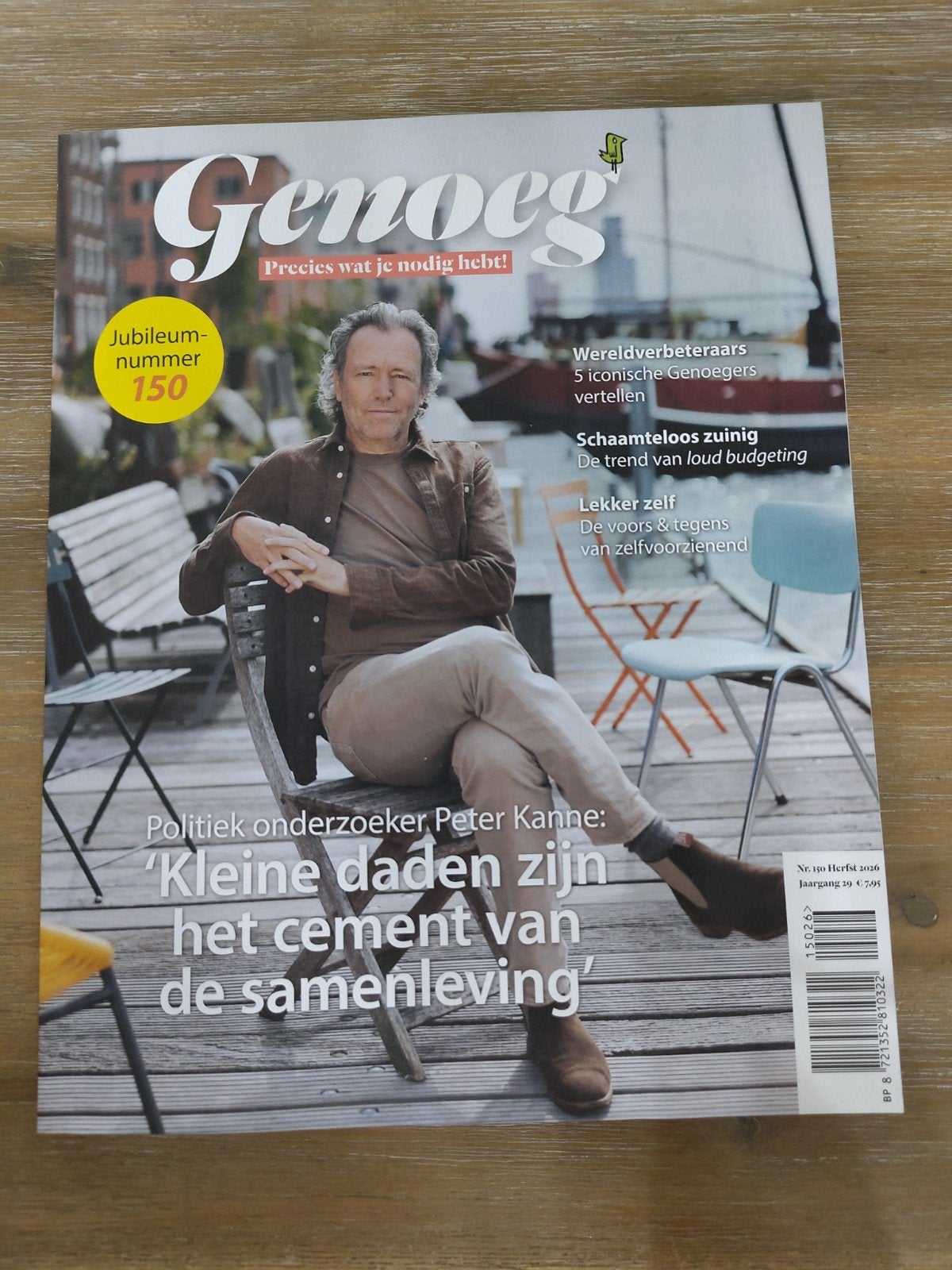 Genoeg Magazine - Jubileumnummer 150 (Herfst 2026), Boeken, Ophalen of Verzenden, Nieuw, Overige typen